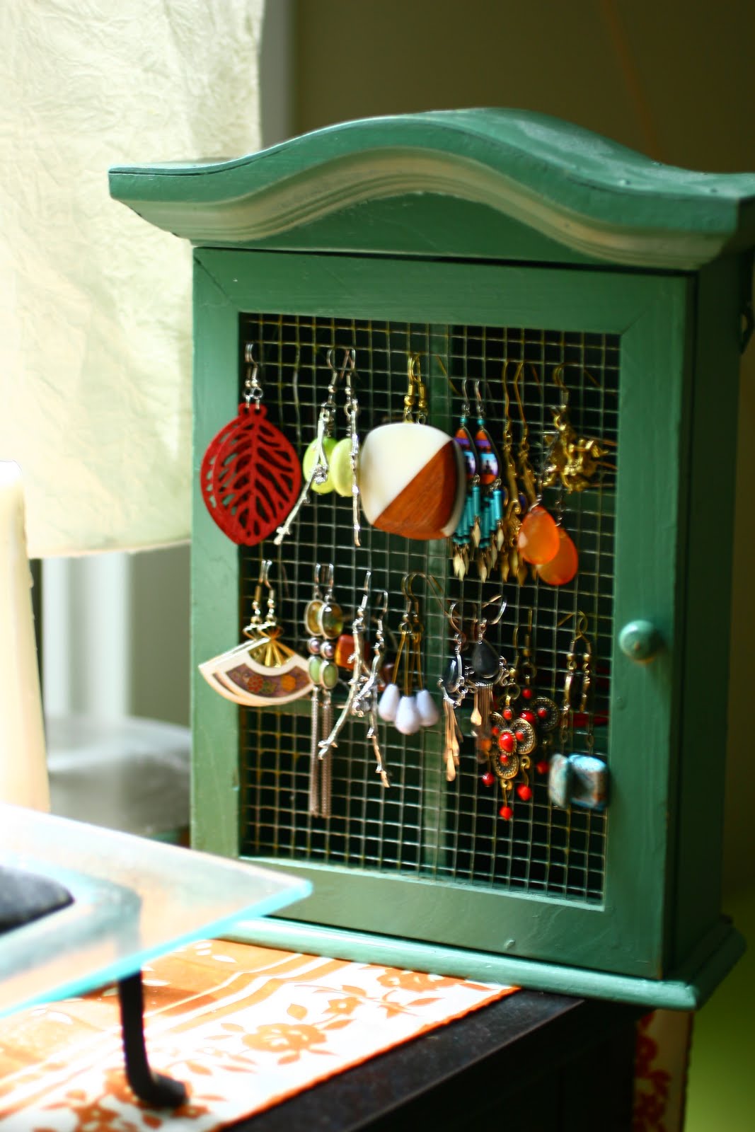 Rare Bird DIY Thrift Store Jewelry Display