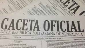 SUMARIO Gaceta Oficial Nº 41582 del 8 de Febrero de 2019 SUMARIO Gaceta Oficial Nº 41582 del 8 de Febrero de 2019