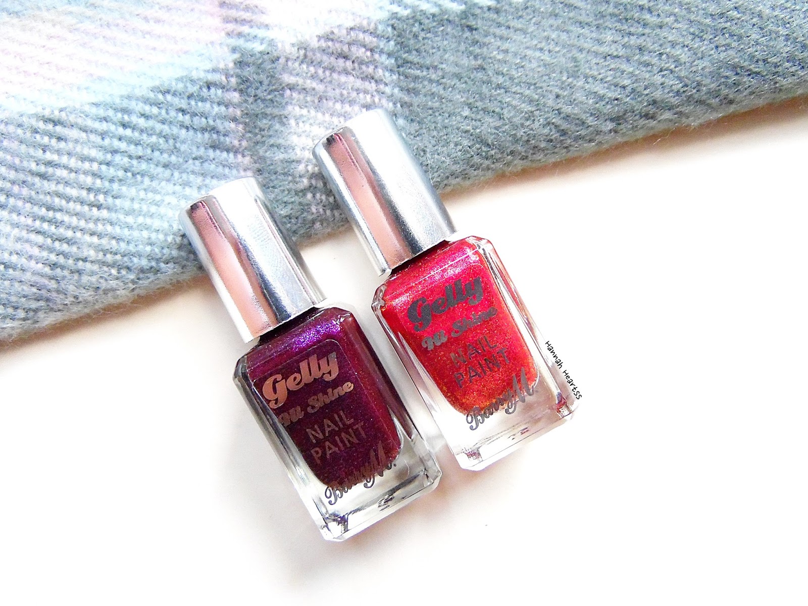 Barry M Limited Edition Gelly Nail Polishes 