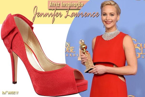 Peep Toe Vermelho