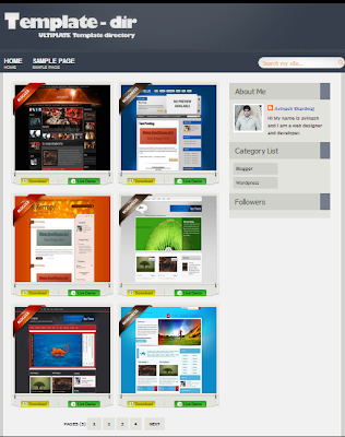 Template-dir - Mẫu template blogger chia sẻ template đẹp và chuyên nghiệp