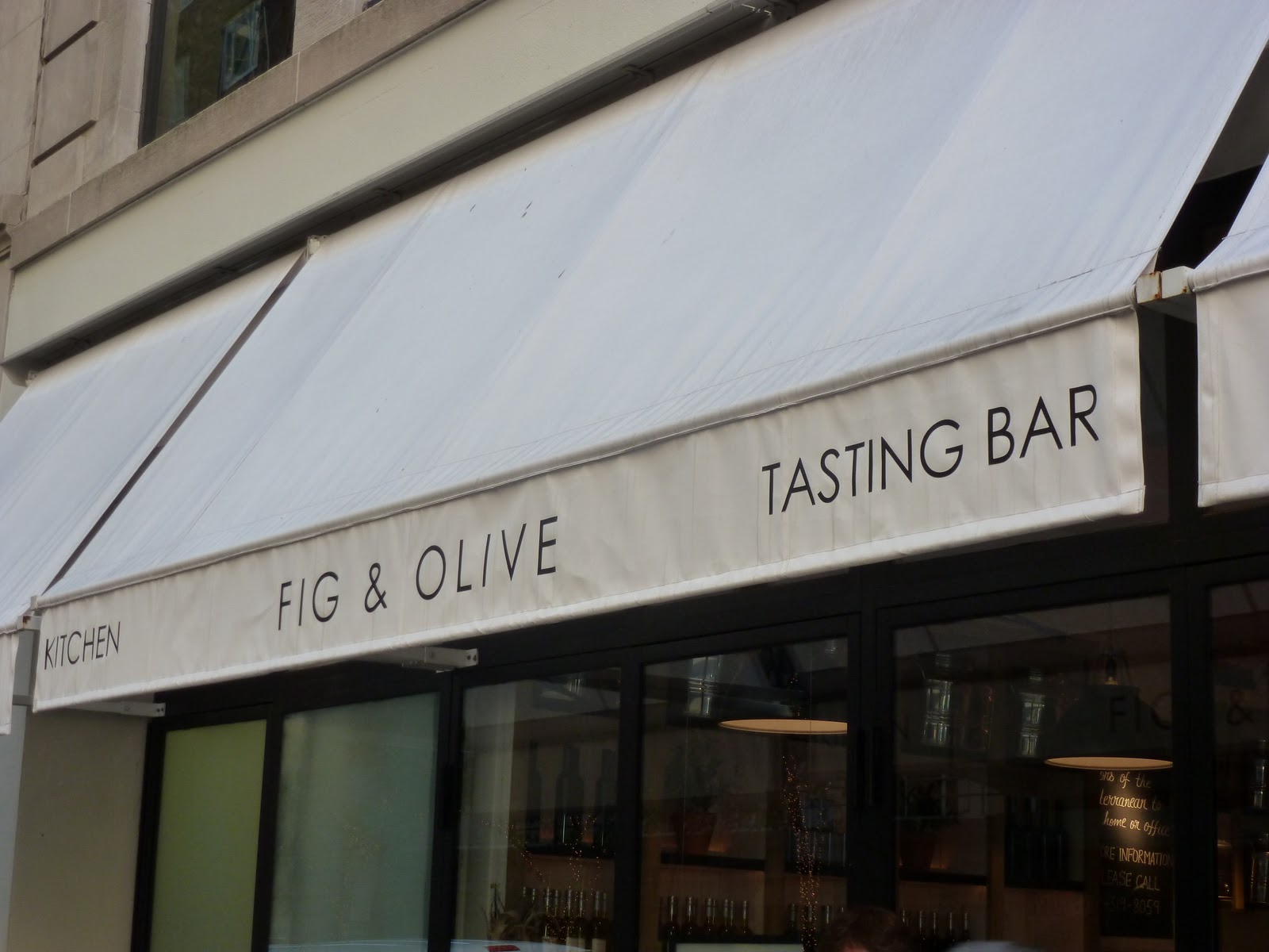 reginanewportfoodblog: Fig & Olive Restaurant, New York City