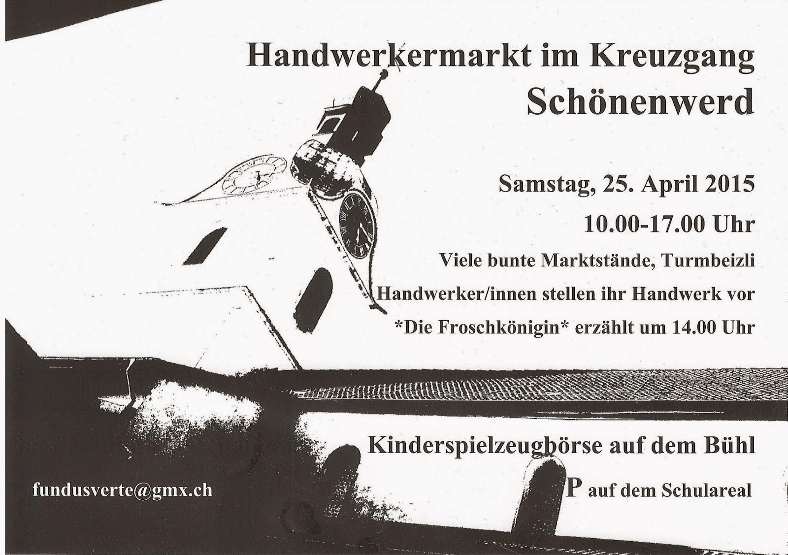 Handwerkermarkt 25. 4. 2015 in Schönenwerd