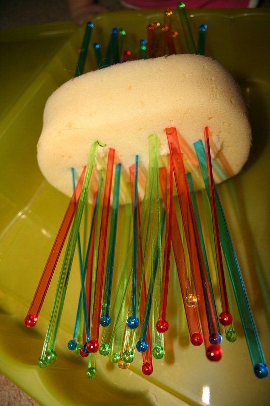 Learning At Play Sticks and a Sponge