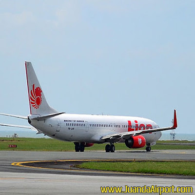 Dampak Ditutupnya Bandara Juanda, Penerbangan Lion Air Masih Delay