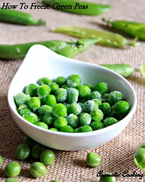 Aromatic Cooking How To Freeze Green Peas