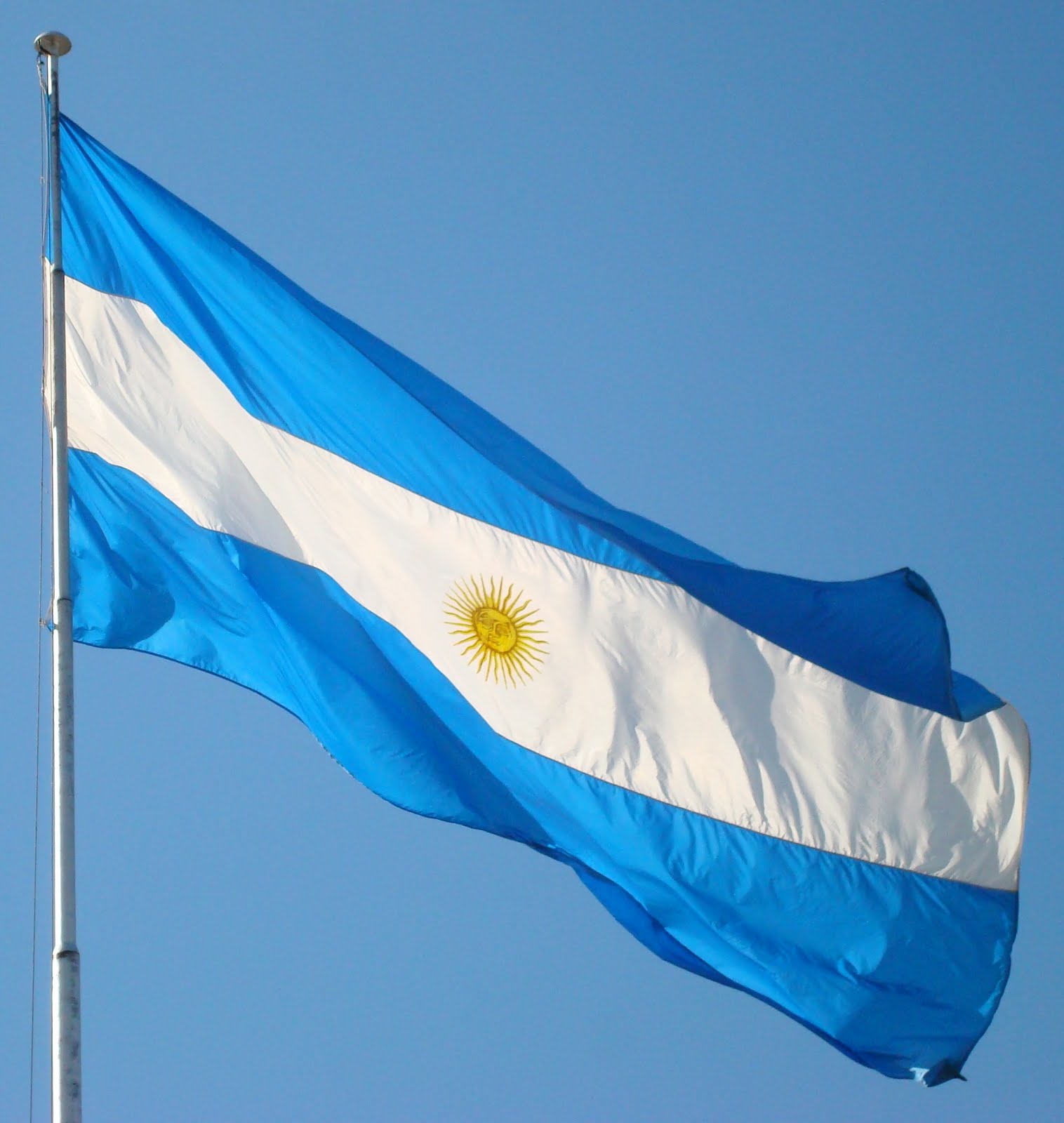 PZ C: la bandera argentina