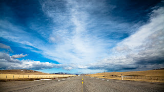 Nature blue sky national high way road hd pc wallpapers