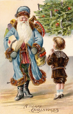 il ventaglio di piume: Bellissime cartoline di Natale vintage (pt. 2)