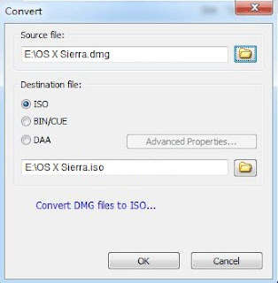 Convert dmg to iso windows