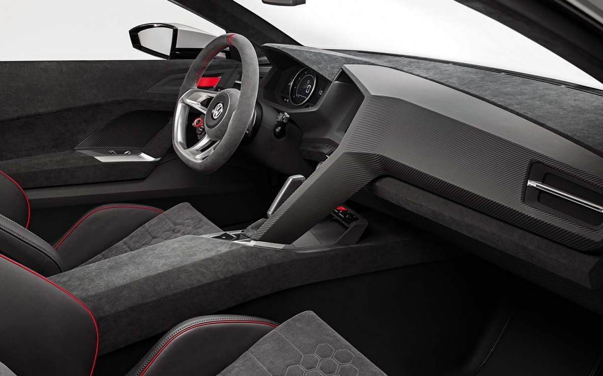 VW Golf GTI Vision - interior