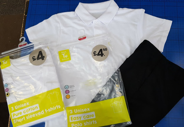 Boys Girls Kids T-Shirts Plain Soft Cotton Round Neck T-Shirt PE School Uniform
