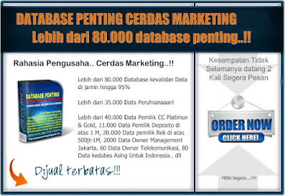 Jual Database Nasabah Pemilik Kartu Kredit | Jualdatabase.org | 081919836663 081919836663 | Jual Database Nasabah Pemilik Kartu Kredit | Jualdatabase.org