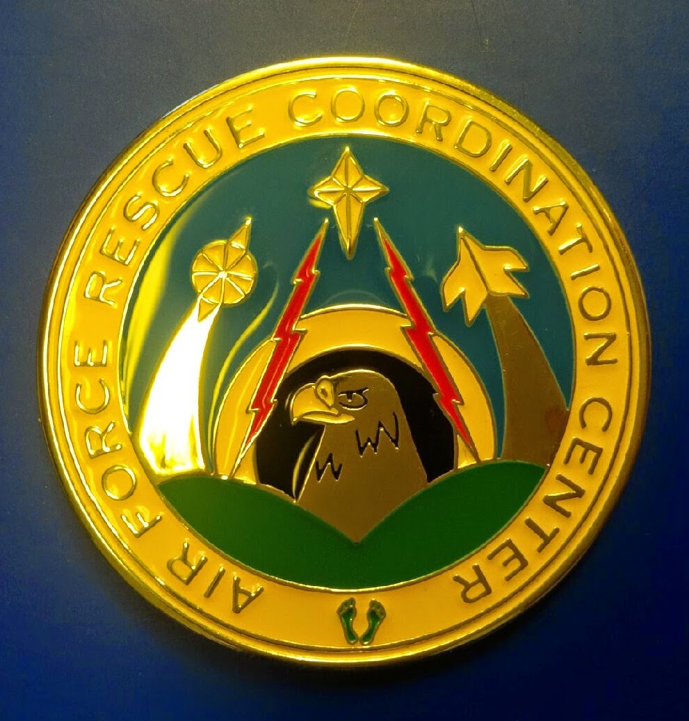 THE USAF RESCUE COLLECTION: USAF Rescue Coordination Center Challenge Coin
