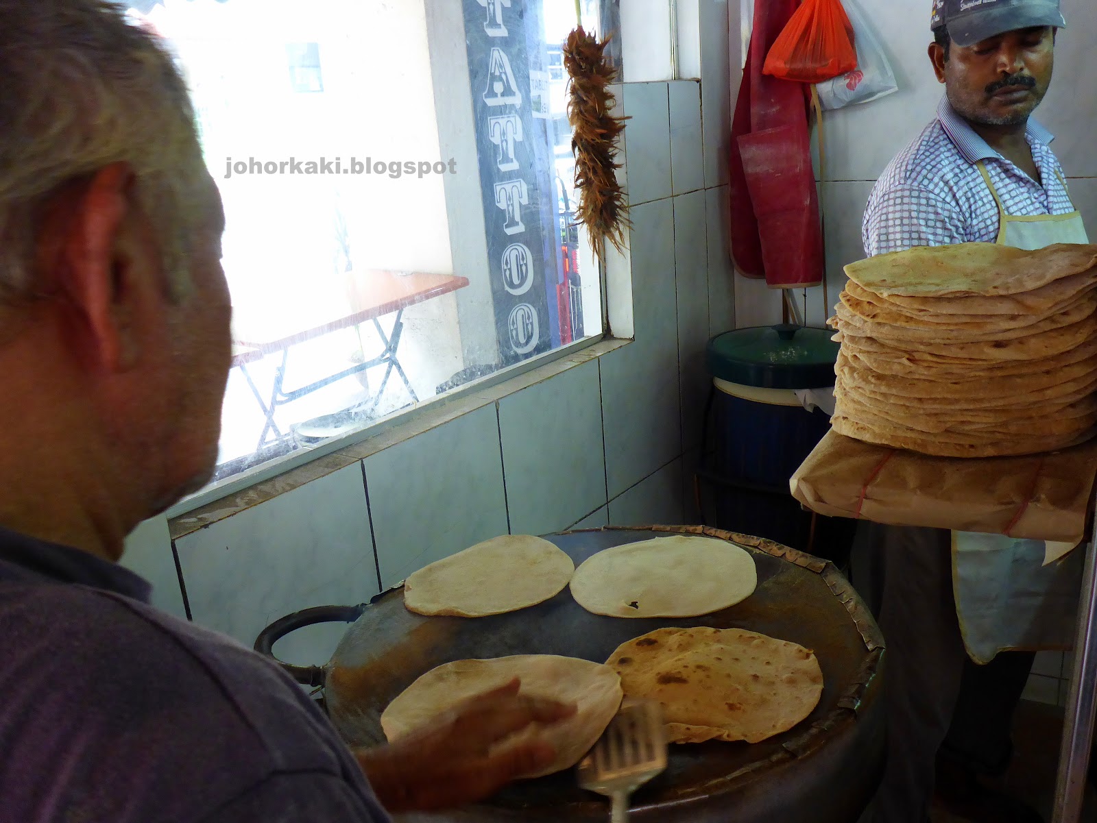 Azmi Chapati Singapore Little India Norris Road Tony Johor Kaki