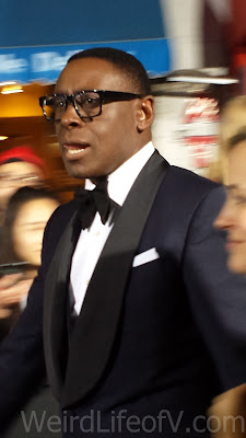 The Brothers Grimsby Red Carpet Premiere David Harewood looking quite dapper in a tux