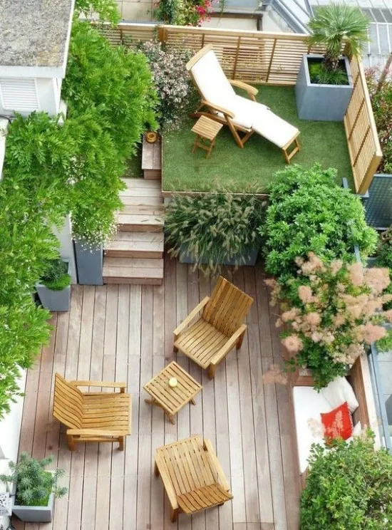 desain taman di atap rumah desain taman di atap rumah