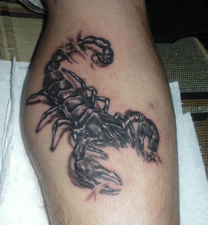 3D Scorpion Tattoo Designs | Tattoo Designs