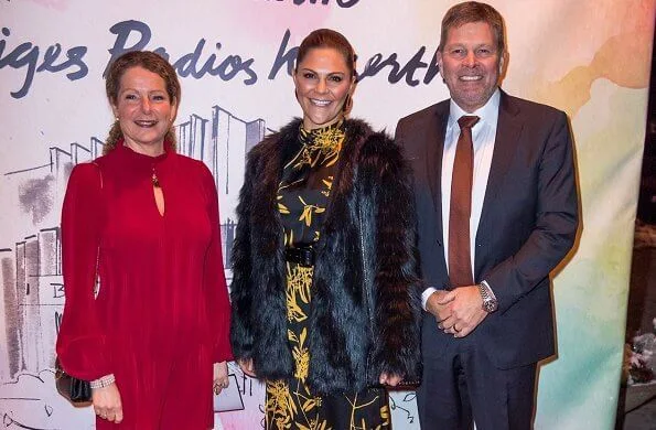 Crown Princess Victoria wore Unreal Fur Wanderlust coat