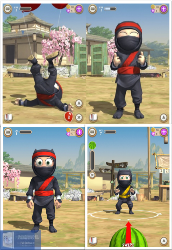 Clumsy Ninja For Android Free.