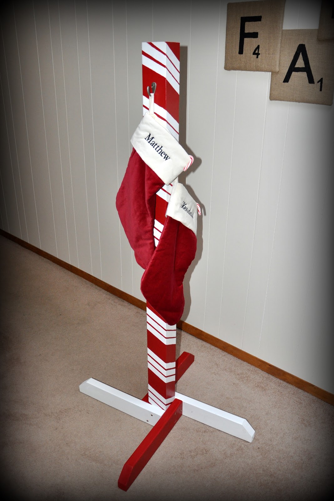 the kc experience: Candy Cane Stocking Tree Reveal & A Tale