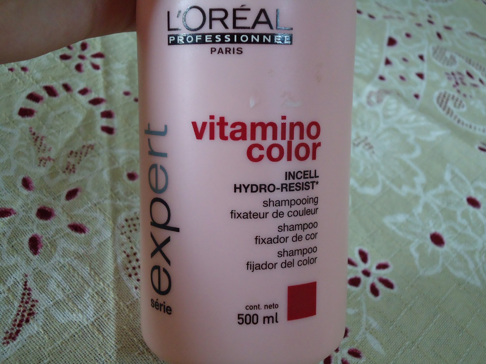 Thay Beauty Resenha Dupla Shampoo Vitamino Color e Creme Force Vector da Loreal