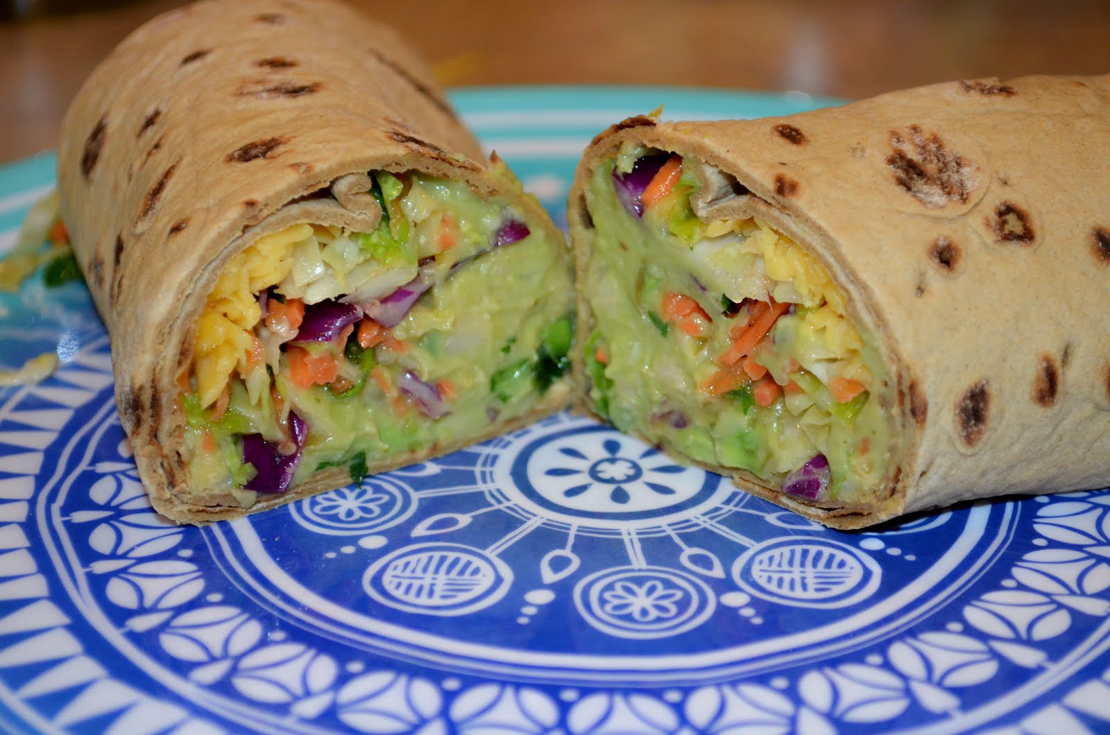Breaking the Recipe Rut Creamy Avocado and White Bean Wrap