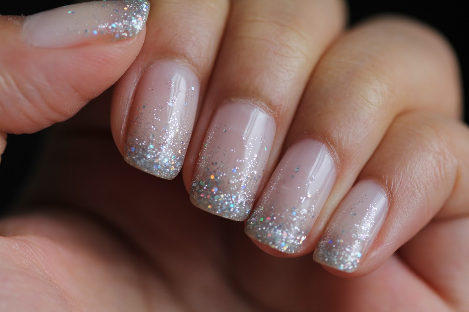 Shellac Glitter Nails - wide 11