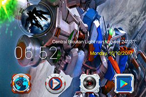 Oppo Theme: Oppo F3 Gundam Theme