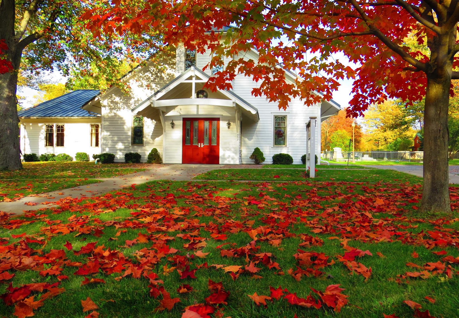 Cape Vincent Citizens Against Turbines Fall Color In The Village Of