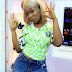 Hot Ghanaian Actress, Efia Pledges Support To Super Eagles As She Rocks Naija Team Jersey
