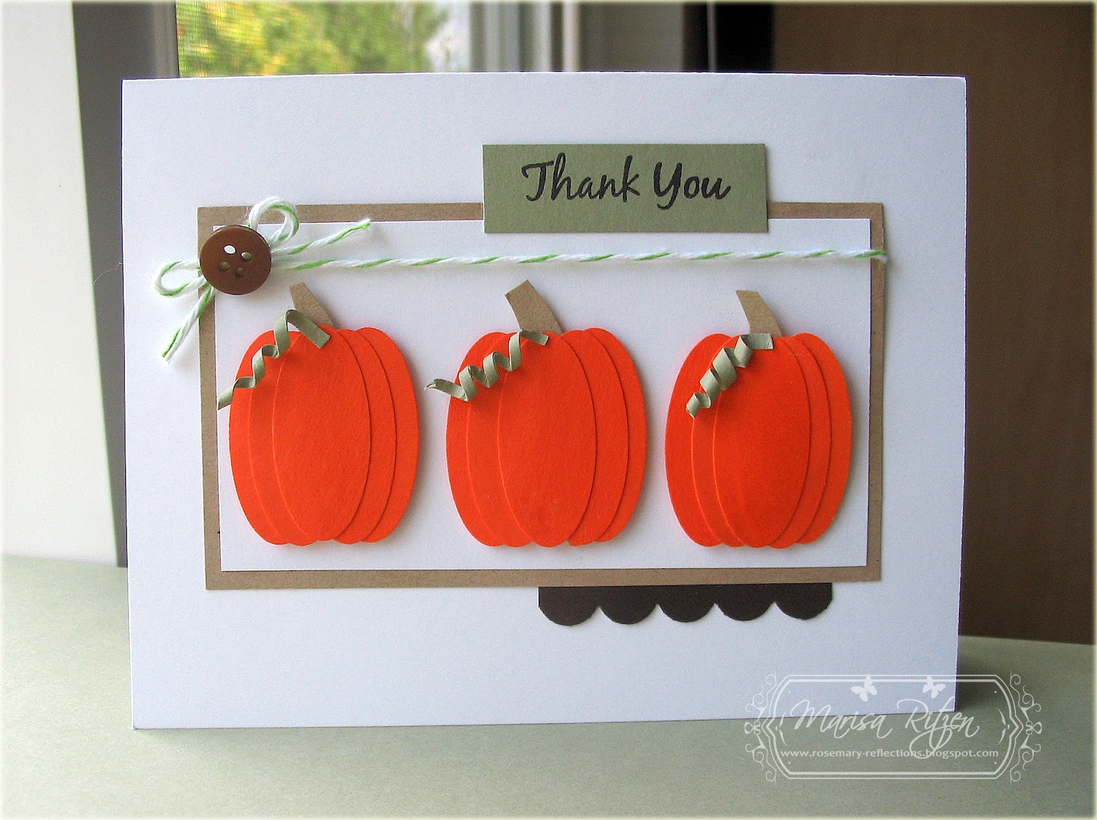 Rosemary Reflections: Pumpkin Thank You