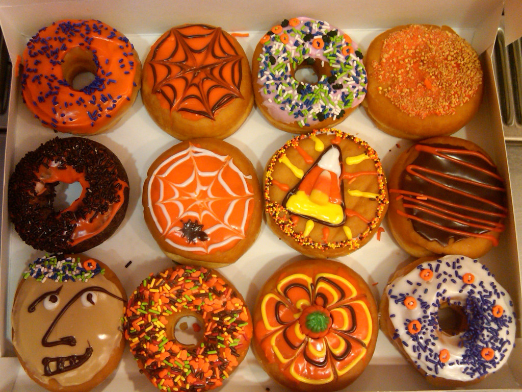 October Boys krispy kreme halloween