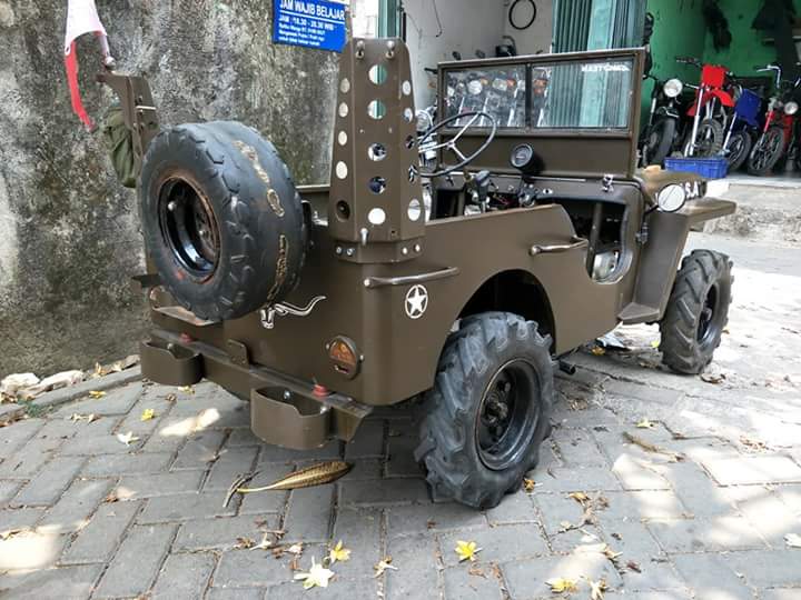 Гидравлическая лебедка Jeep Willys