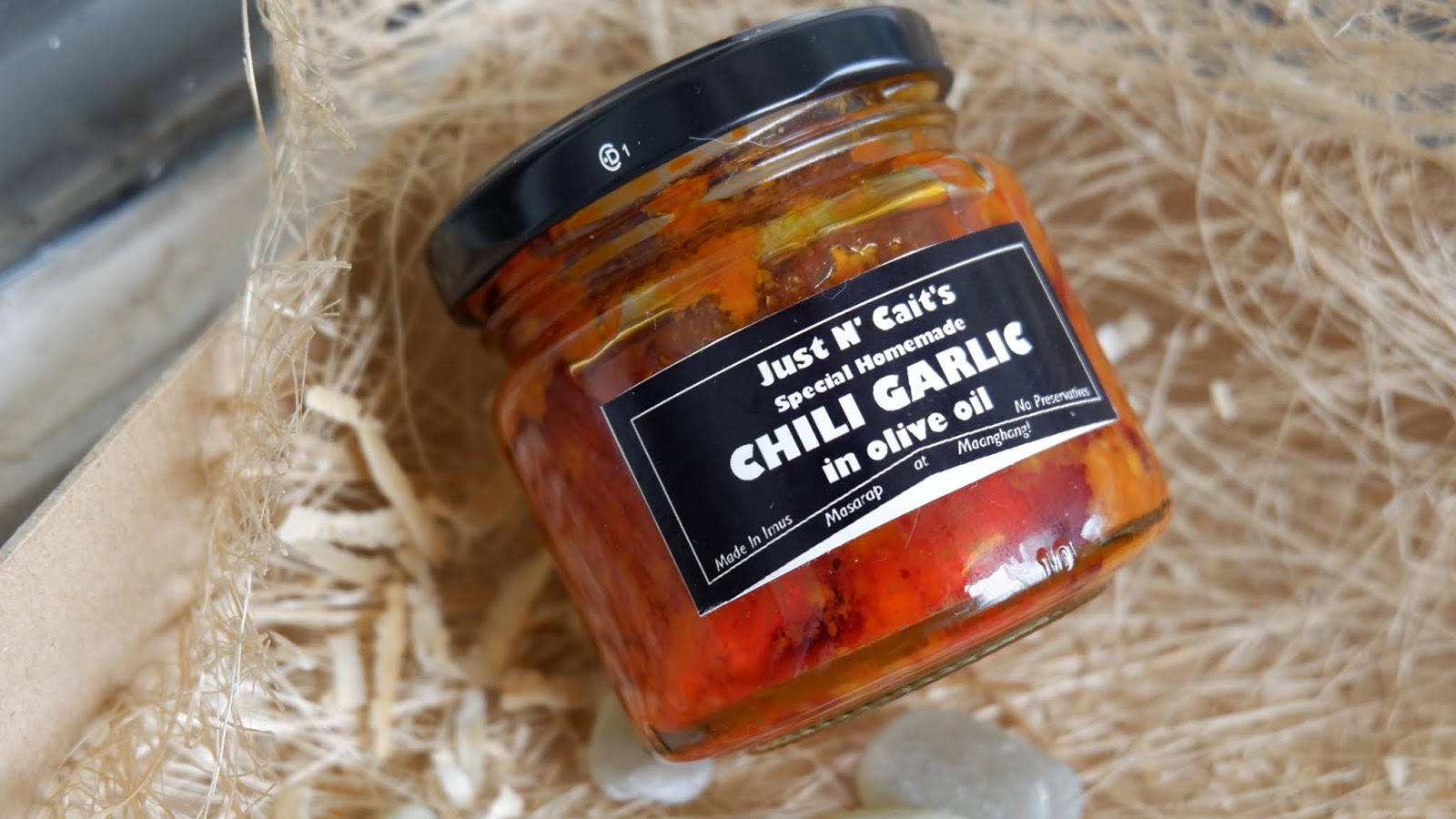 Just N' Caits Chili Garlic in Olive Oil