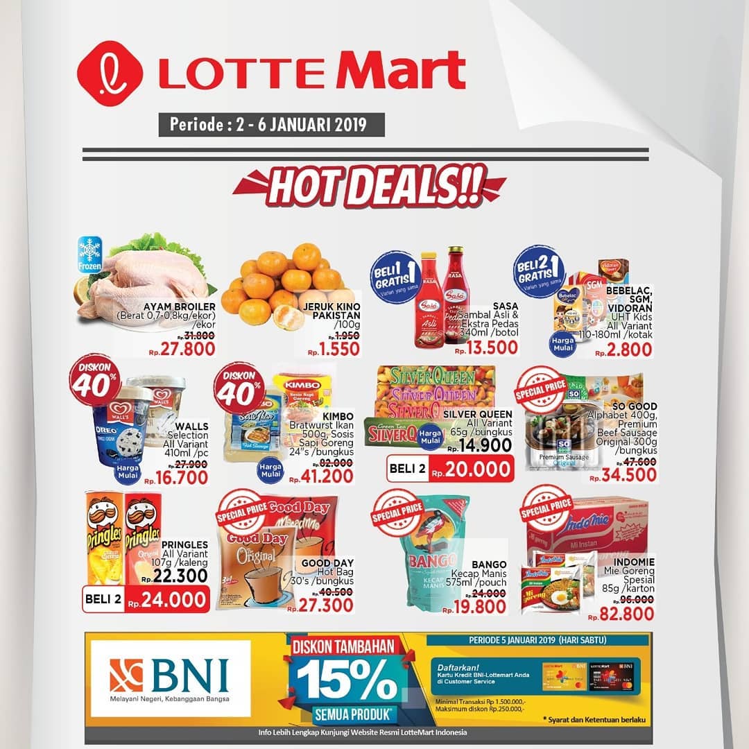 #LotteMart - Promo Katalog Weekend Periode 02 - 06 Januari 2019