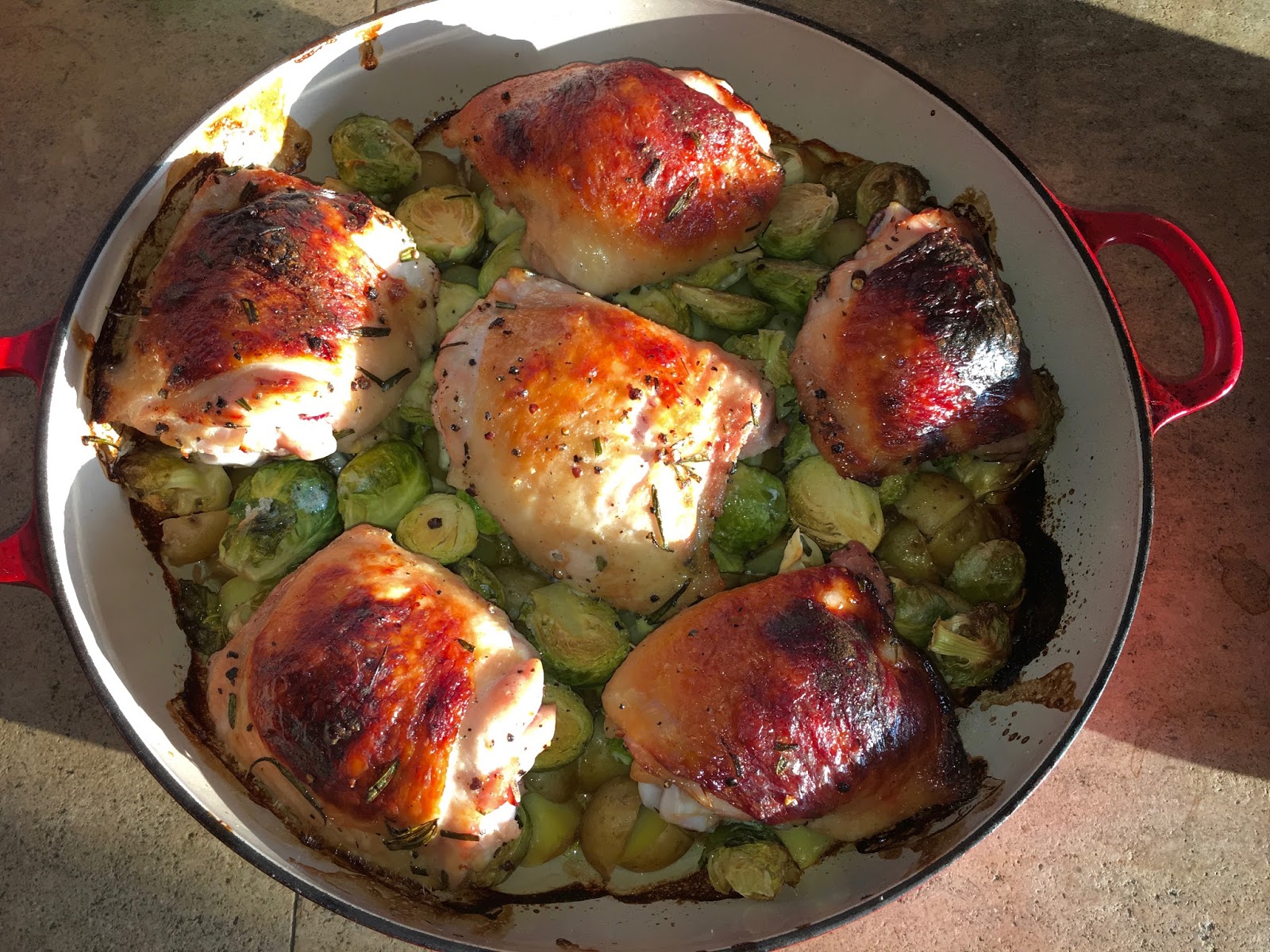 Cliff and Cathy Dinners Buttermilk Roast Chicken