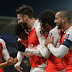Giroud And Walcott Sends Hull Packing