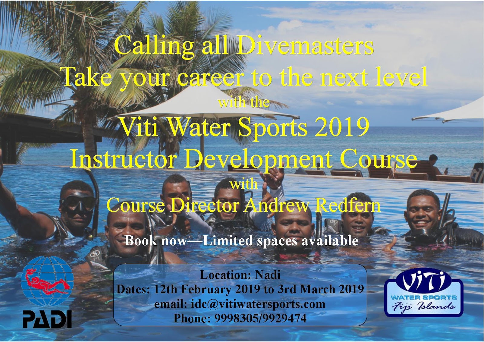 You earn a PADI Instructor rating through hard work and commitment, but you're rewarded with a job that lets you share incredible underwater adventures with ...