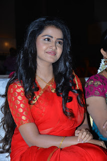 anupama parameswaran new saree stills anupama parameswaran new saree stills