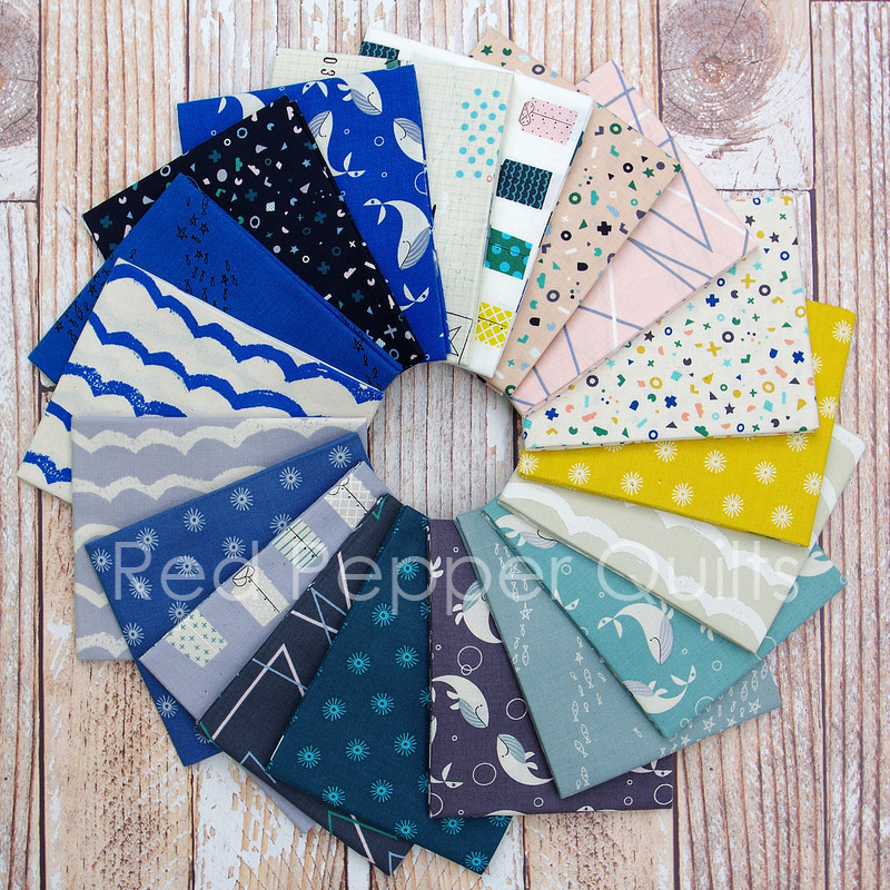 Red Pepper Quilts Sunday Stash 366 Kujira &amp; Star by