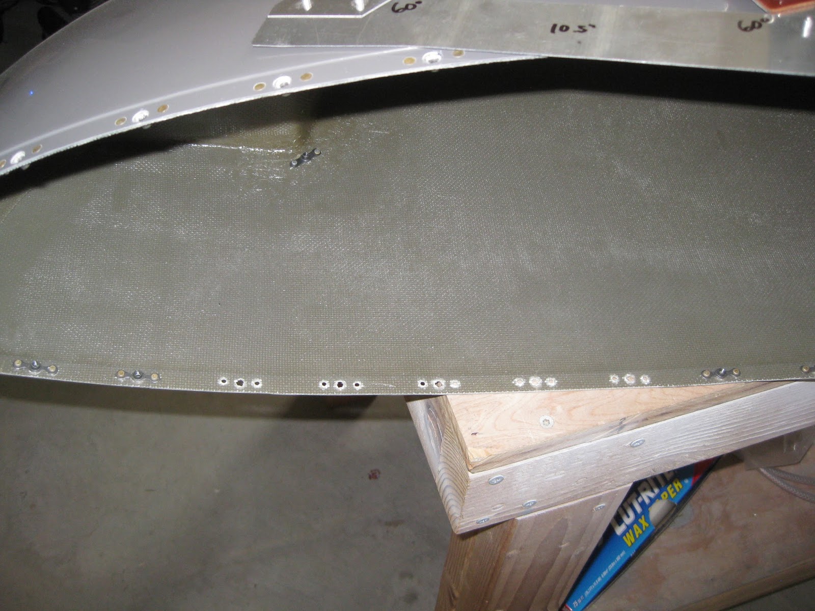 E's Van's RV14A Antennas VOR antenna installed.