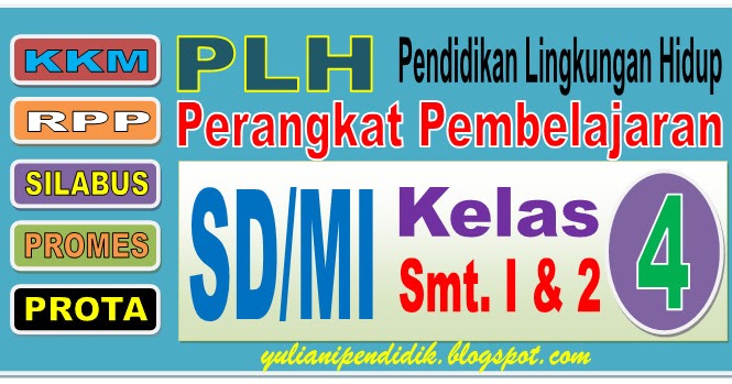 Rpp Silabus Promes Prota Kkm Mulok Plh Sd Mi Kelas 4 Smt 1 Dan 2 Info Pendidikan Com