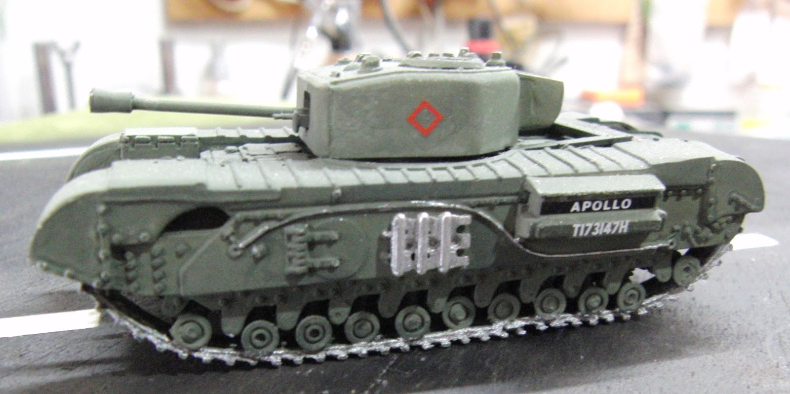 JN Model kits Review Airfix 1/76 Churchill VII