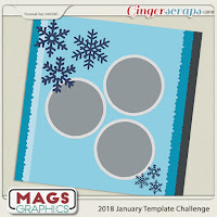 Template : January Template Challenge #1 by MagsGraphics