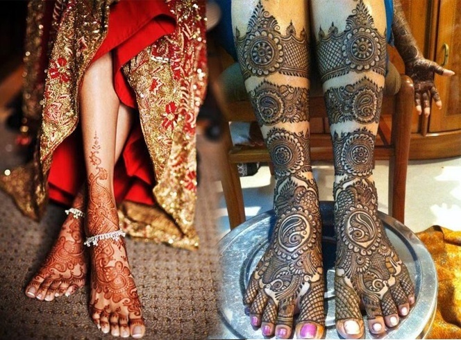 Wedding Mehndi Designs For Feet Wedding Mehndi Designs For Feet