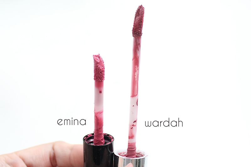 Wardah Lip Cream vs Emina Creamatte