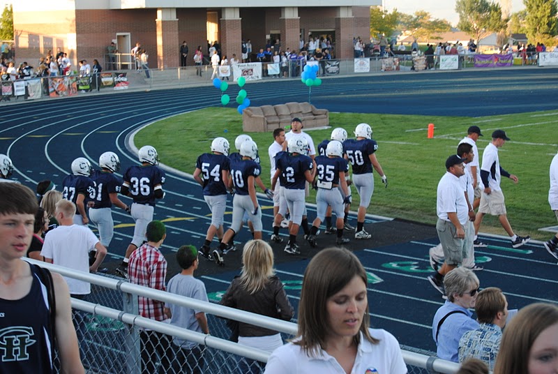 The Nield Family Copper Hills High School Game!