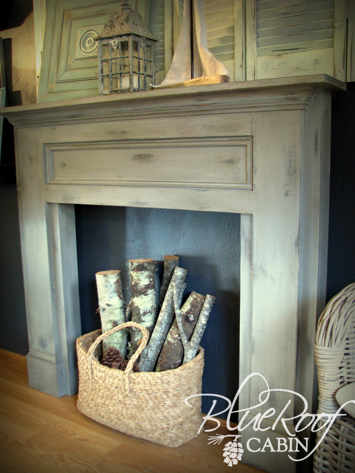Mimi S Faux Mantle Ana White, How To Make A Fake Fireplace Hearth