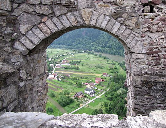Domy wsi Nezbudská Lúčka. Domy wsi Nezbudská Lúčka.